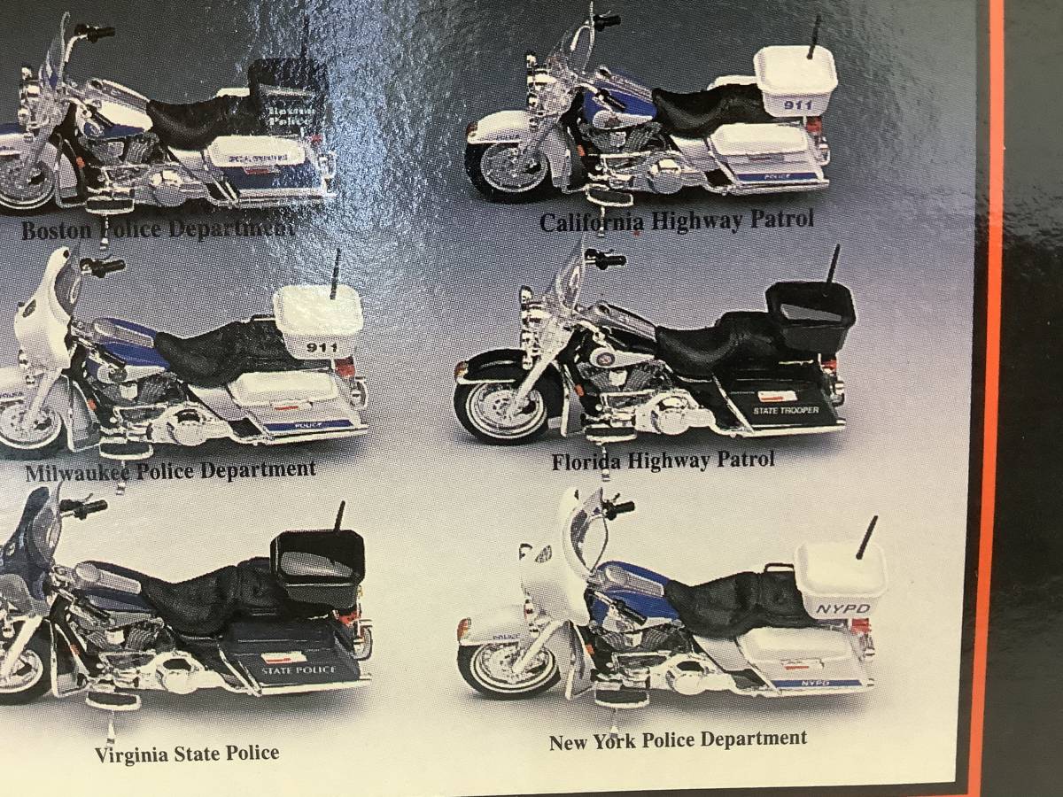ハーレーダビットソン FLHR ロードキング 送料￥350 18 バイク 約13㎝ 初期型 オートバイ ミニカー 1994年~1998年式