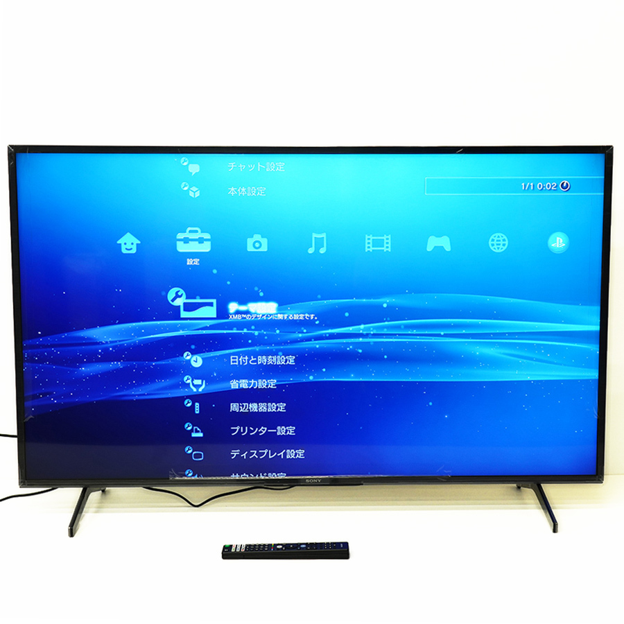 海外販売× SONY 55V型 4K 液晶テレビ KJ-55X8000H BRAVIA - 通販