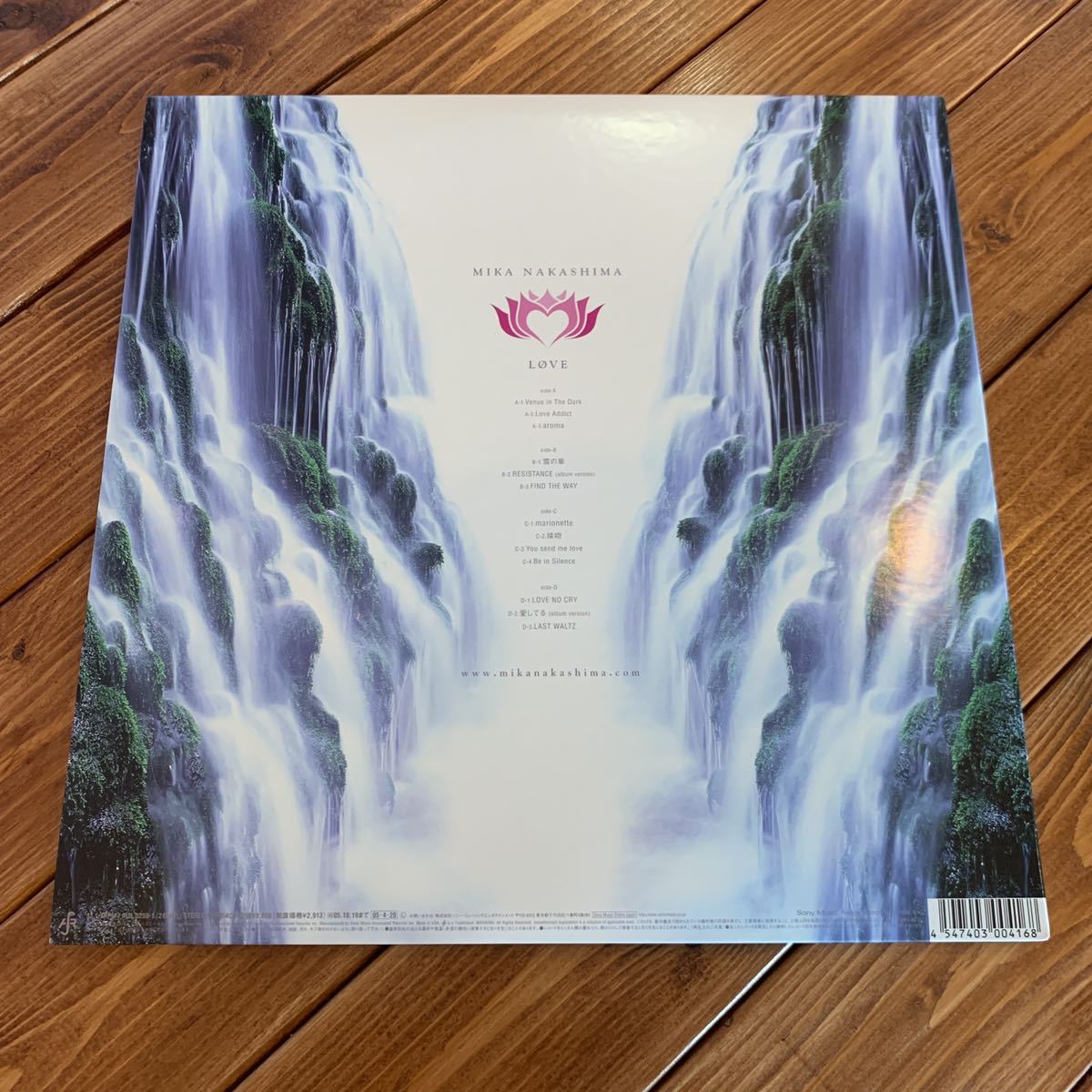 クリアランス安い LP レコード 2枚組◇中島美嘉◇LOVE◇雪の華収録 クリアランス安い LP レコード 2枚組◇中島美嘉◇LOVE◇雪の華収録