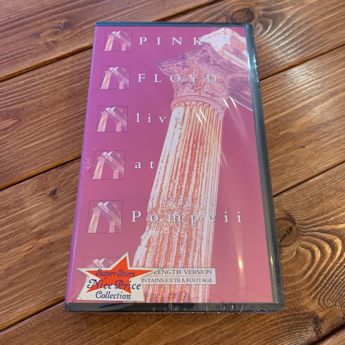 Редко! ◇ VHS Video Tape ◇ Pink Floyd ◇ Live at Pompei ◇ неиспользованный