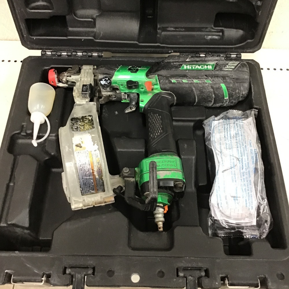 ◇◇ HITACHI 日立 高圧 ねじ打ち機 41mm WF4H3 やや傷や汚れあり