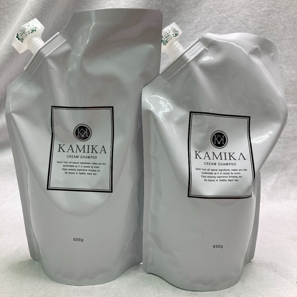 ○○ KAMIKA オールインワンクリームシャンプー 600g 2個 未使用 www