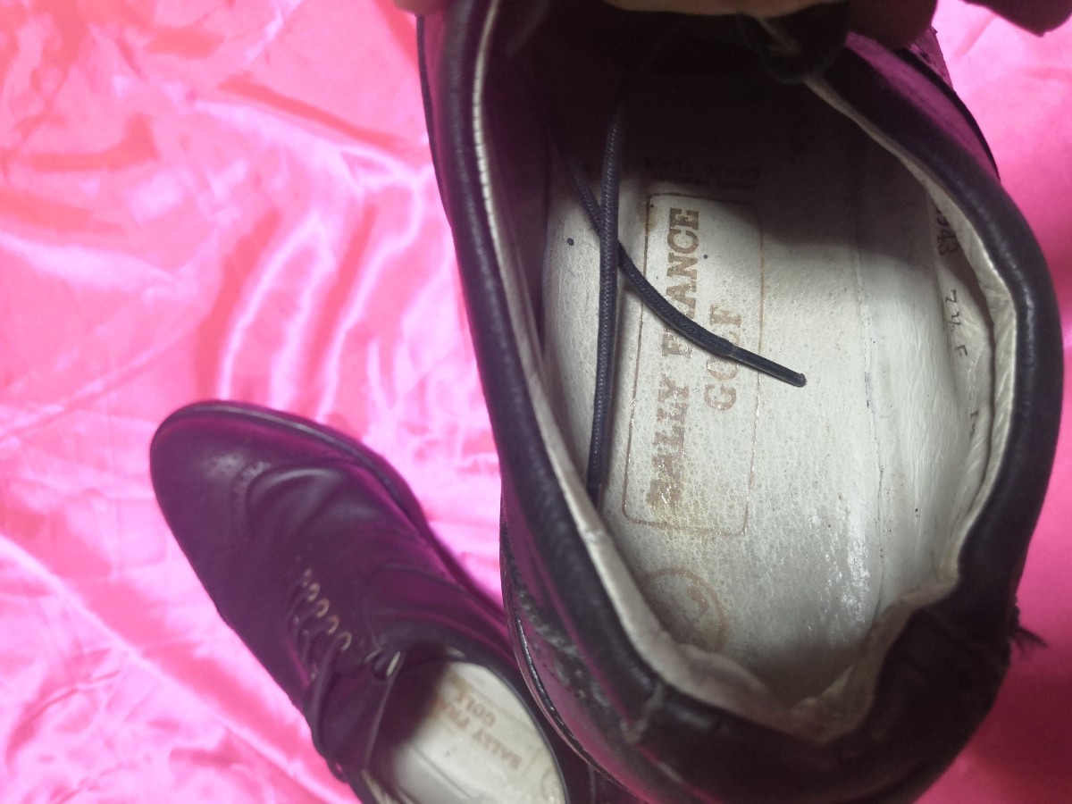 BALLY 本革グッドイヤー製法 7 1/2 holdmeback.com