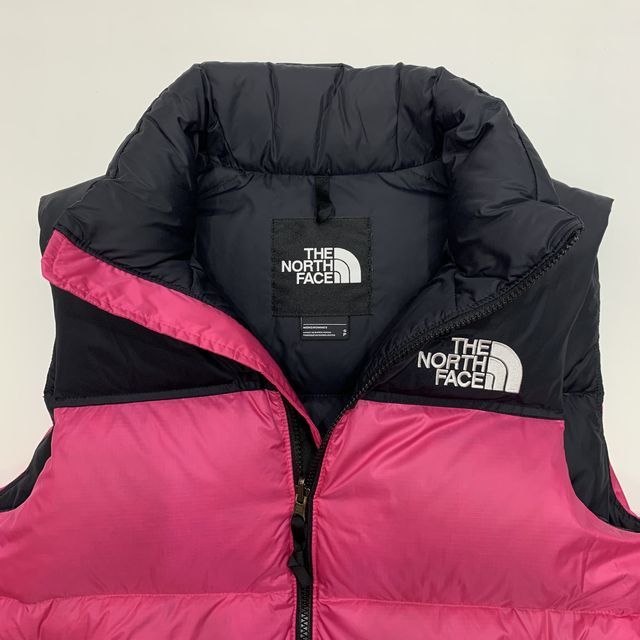 US正規★ピンク/S★THE NORTH FACE レトロ ヌプシ ダウンベスト 1996 RETRO NUPTSE VEST 700 FILL POWER アメリカ本国モデル (1019)_画像3