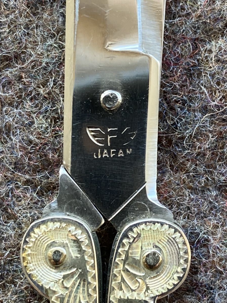 超人気の 【レア】【昭和の至宝】藤本保廣氏作品 純銀製 折り畳み式 ...