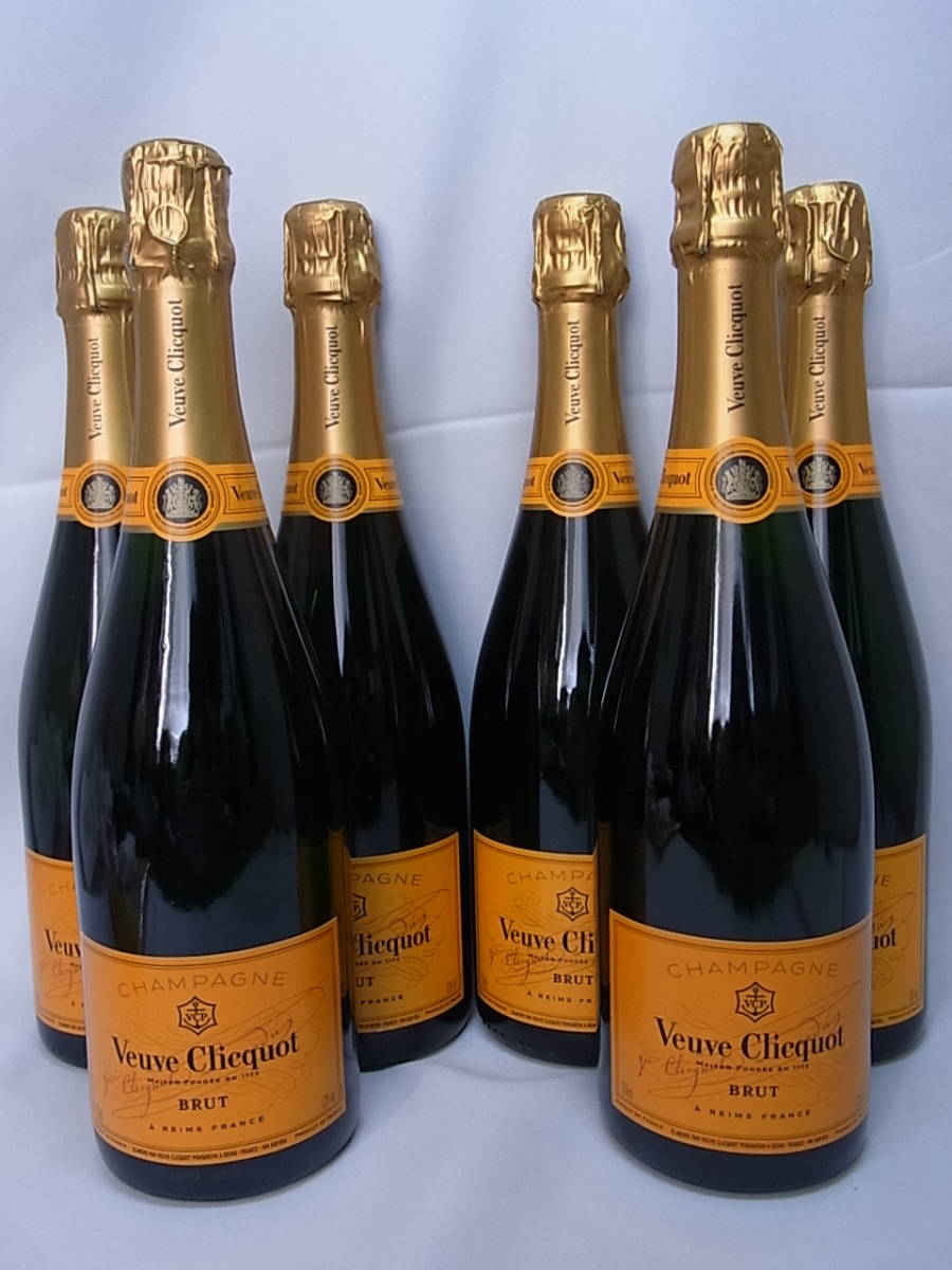 お買い物マラソン限定☆ 3本セット 新品未開栓 Veuve Clicquot BRUT