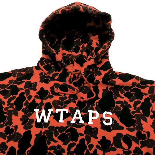 WTAPS 18AW DESIGN HOODED COLLEGE ダブルタップス デザイン フーデッド カレッジ スウェット トップス フーディー パーカー WTVUA_画像3