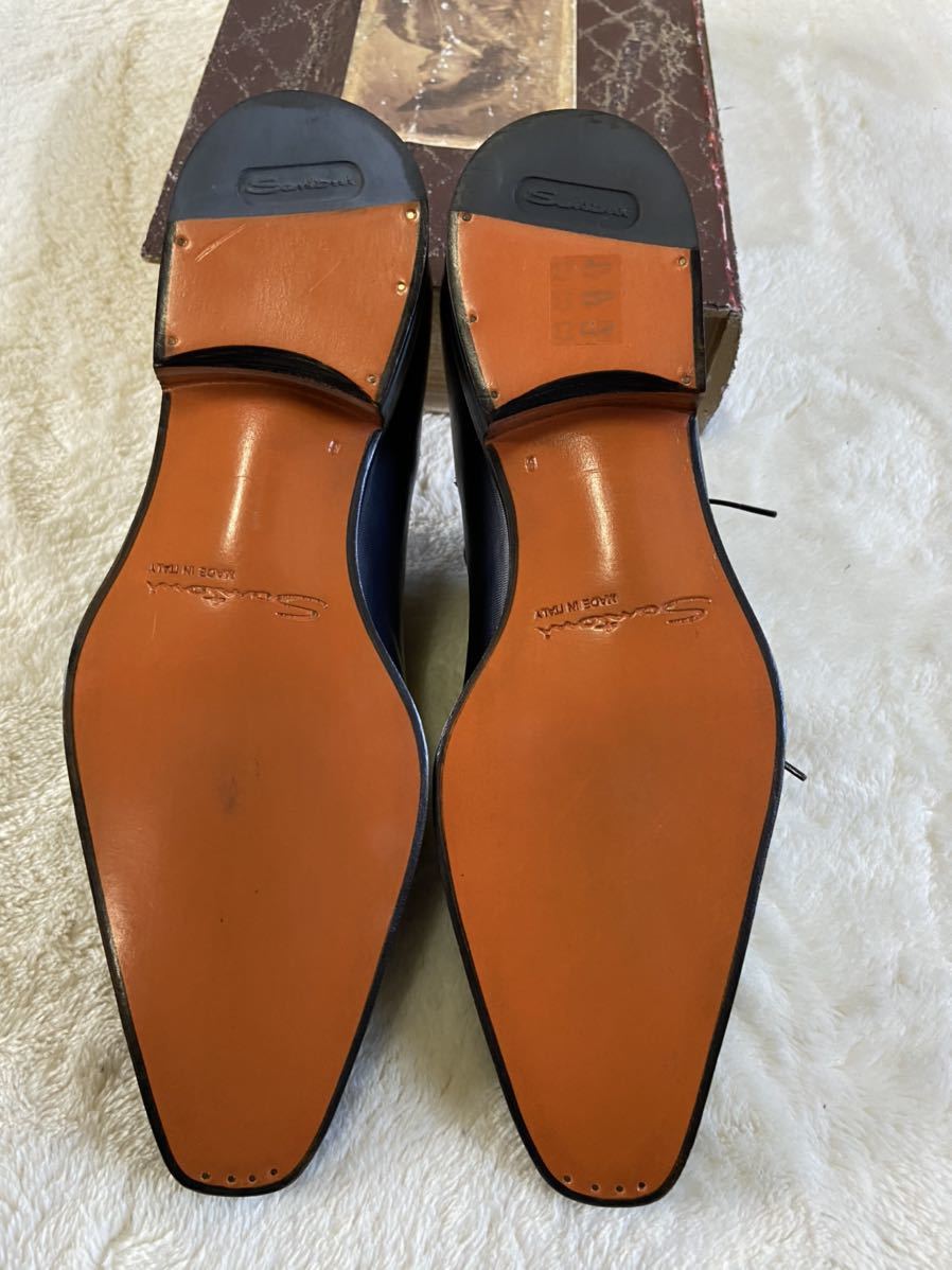 サントーニ　SANTONI 新品　紳士靴 サイズ　6 シューキーパー付き☆_画像9