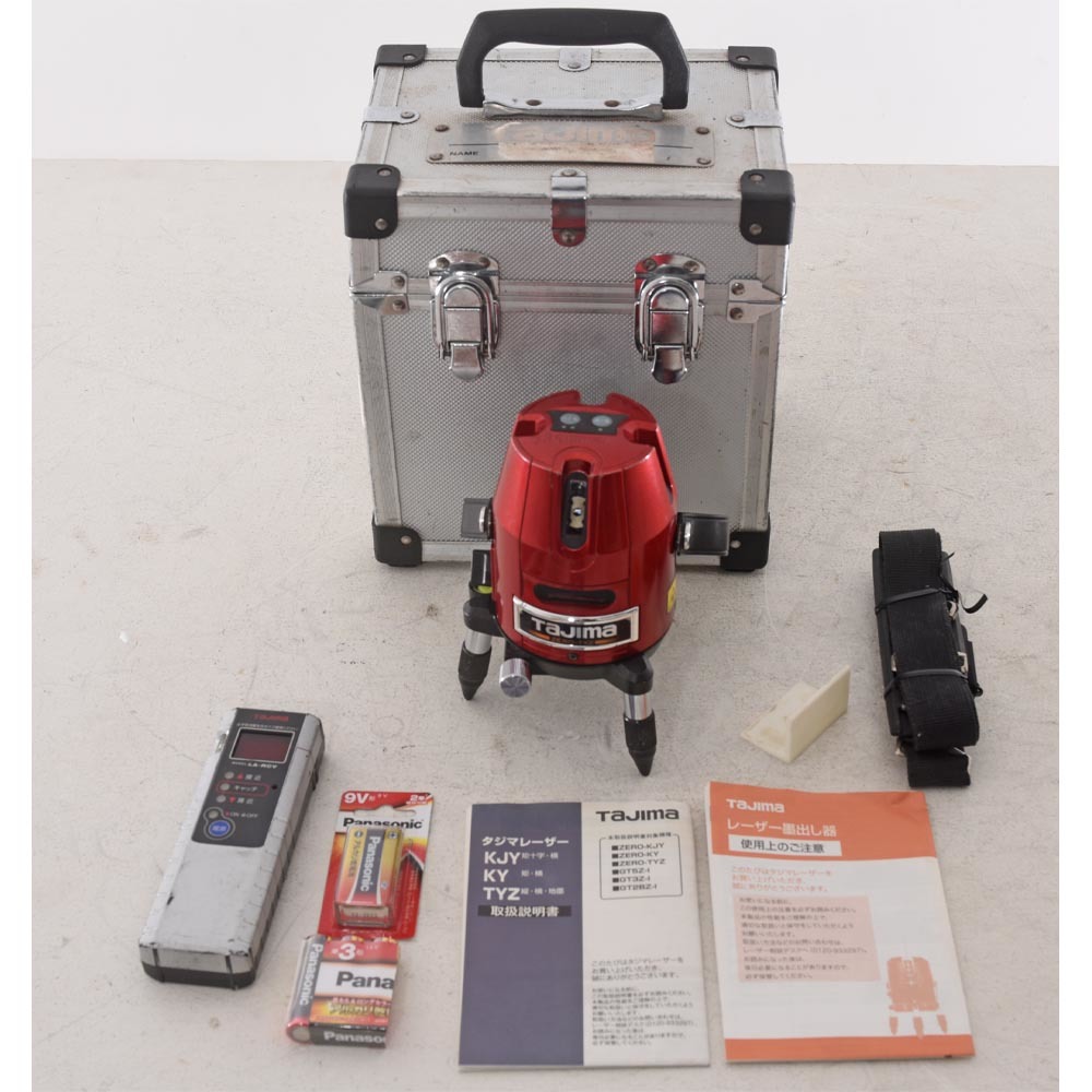 TAJIMA タジマ レーザー墨出し器 ZERO-TYZ 品 受光器付 タテヨコ