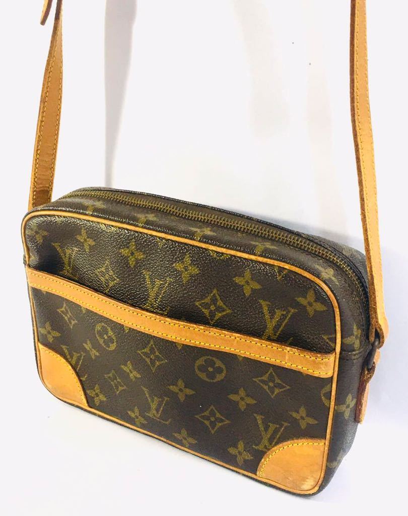 １円☆ ルイヴィトン LOUIS VUITTON モノグラム ショルダーバッグ 斜め