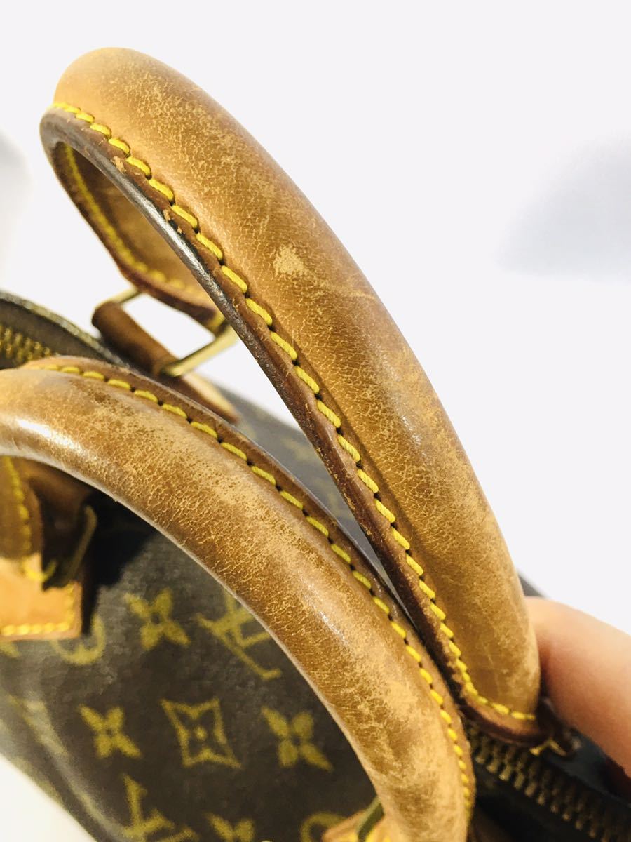 １円★ ルイヴィトン LOUIS VUITTON モノグラム アルマ ハンドバッグ M51130 内側美品 レディース バッグ used_画像7