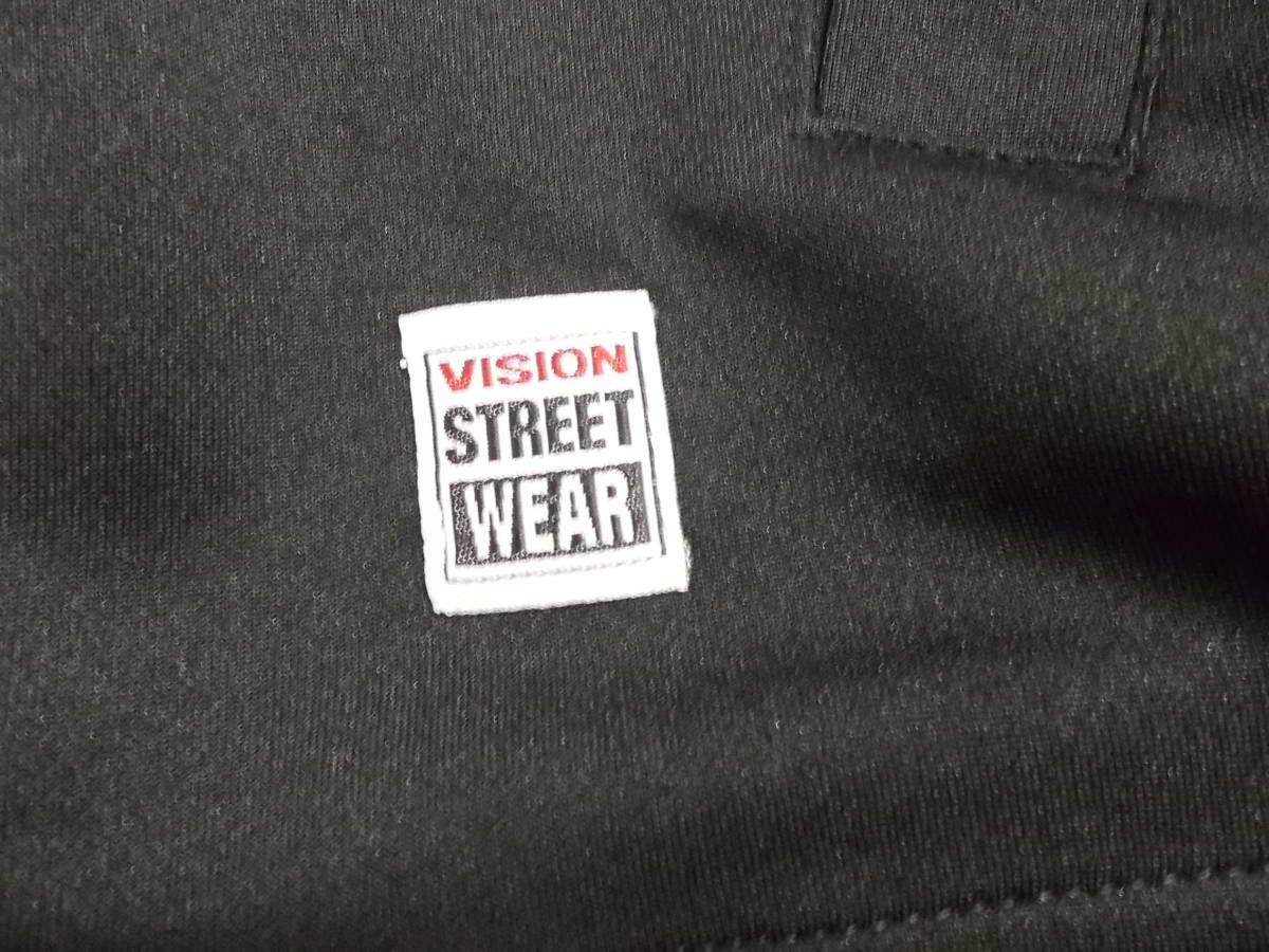 b766*VISION STREET WEAR jersey * new goods regular price 6900 jpy + tax Vision Street wear 4L large size tape using Logo print 4B