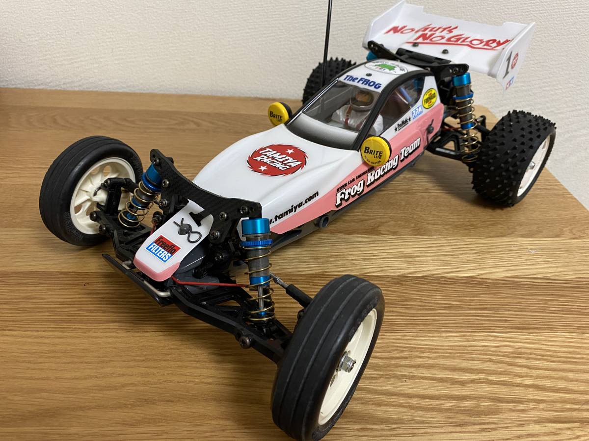 人気定番 タミヤ 1/10 DT-03 オプション多数 ネオマイティフロッグ ...
