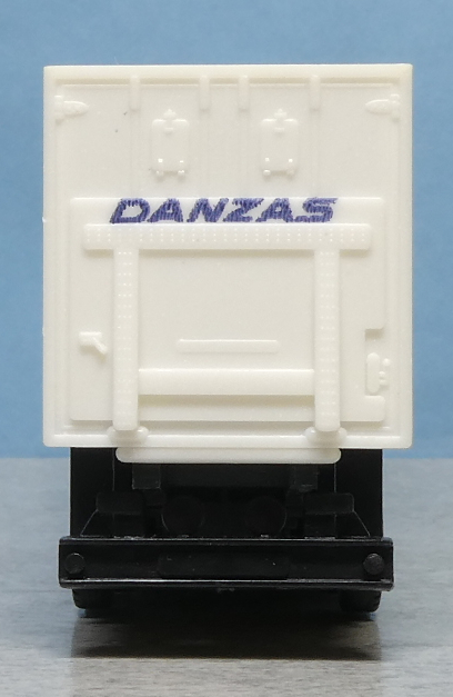  takkyubin (home delivery service) compact shipping 1/87 Roskopf 701 MB 1217 freezing trailer DANZAS used * present condition *1.