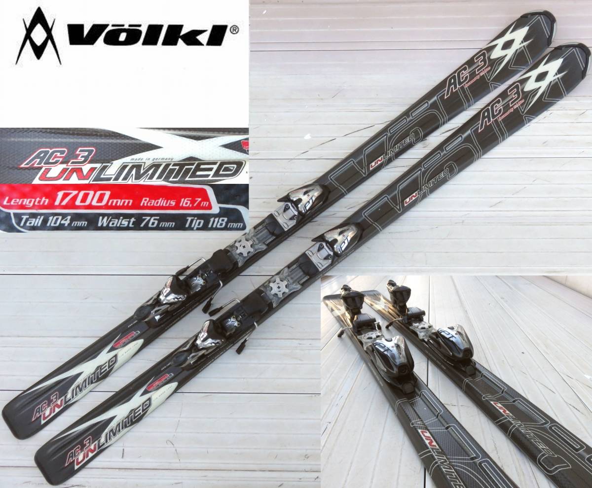 Yahoo!オークション - スキー VOLKL/ フォルクル AC3 UNLIMITED Yahoo!オークション - スキー VOLKL/ フォルクル AC3 UNLIMITED