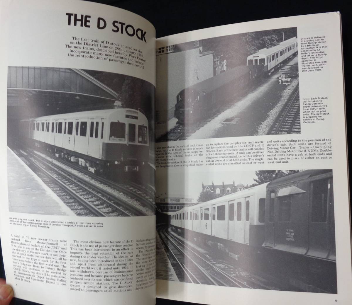 洋書【 LONDON TRANSPORT SCRAPBOOK FOR 1980 】英語 [ロンドンの交通(ロンドン2階建てバス/鉄道)スクラップブック]_画像4
