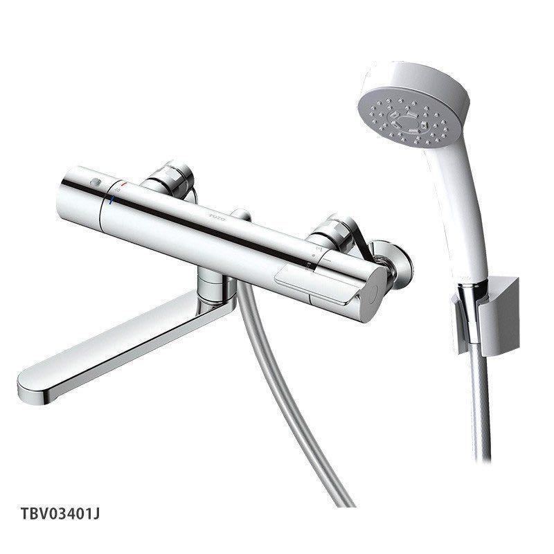 TOTO 浴室 サーモスタットシャワー水栓 TBV03401J 未使用品 壁付サーモスタット混合水栓