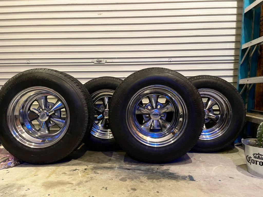 希少! クレーガー CRAGAR SS 10j 8j 長pcd127 114.3 15インチ