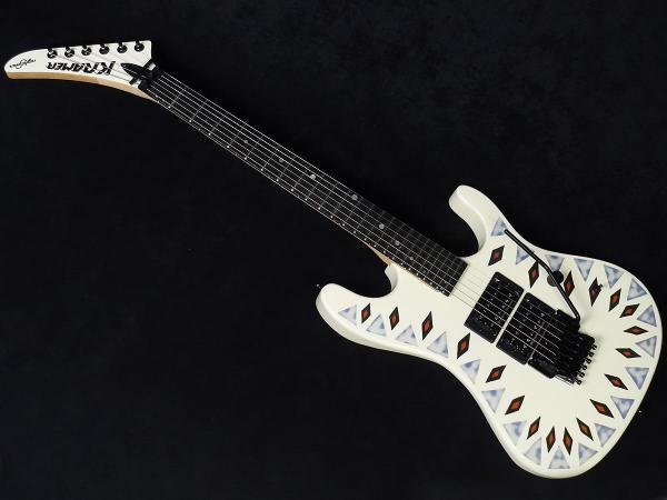 KRAMER NightSwan Vintage White with Aztec Graphic_画像2