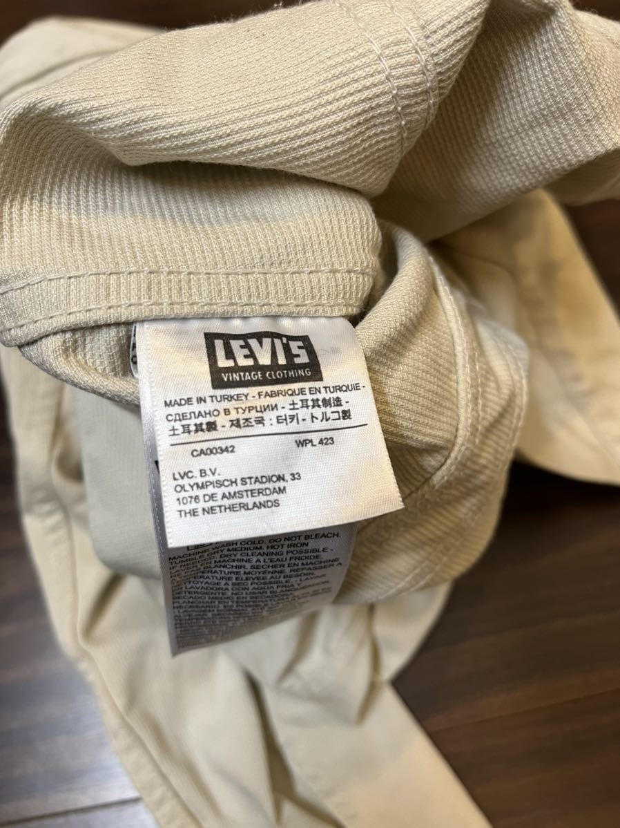 Levi''s 3rd ジージャン ピケ 941 LEVI'S BIGE サイズ40 トルコ製