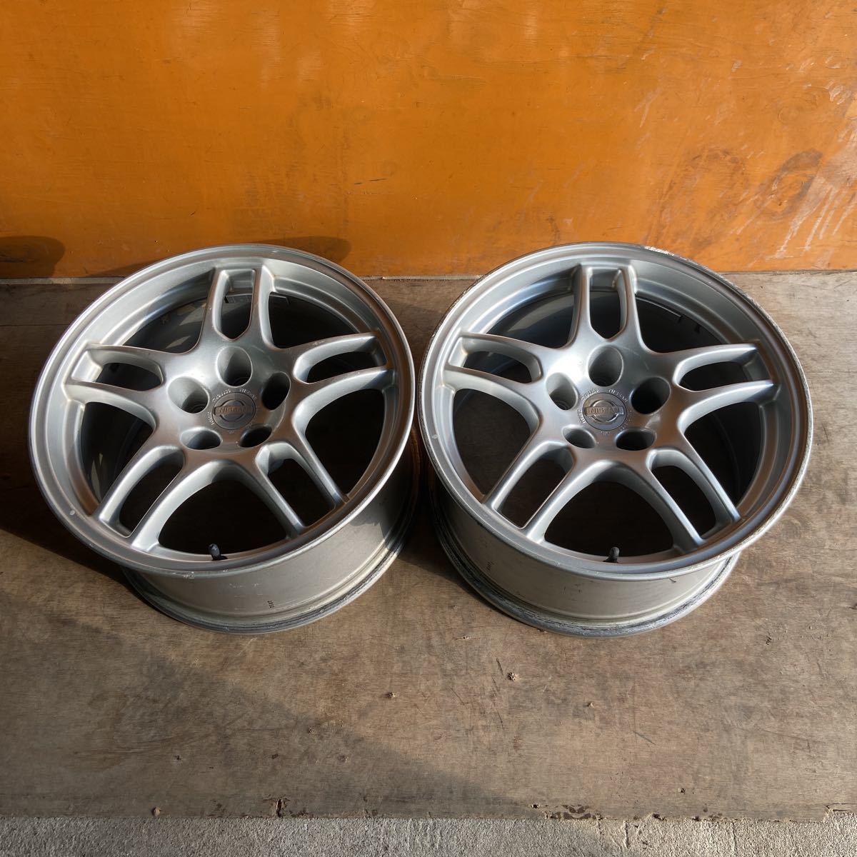 ニッサン 純正 R33 スカイライン GTR GT-R BCNR33 9J +30 2本 ドリフト