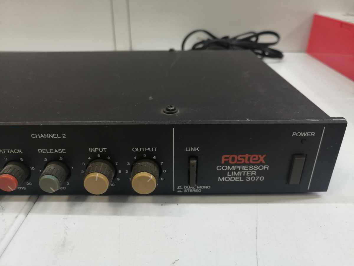 Fostex COMPRESSOR LIMITER 3070 コンプレッサー・リミッター Fostex COMPRESSOR LIMITER 3070 コンプレッサー・リミッター