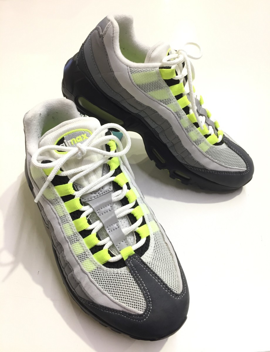 売れ筋アイテムラン お値下げしました! 24.5cm イエローグラデ 在庫処分 お値下げしました! nike airmax95 イエローグラデ 24.5cm スニーカー