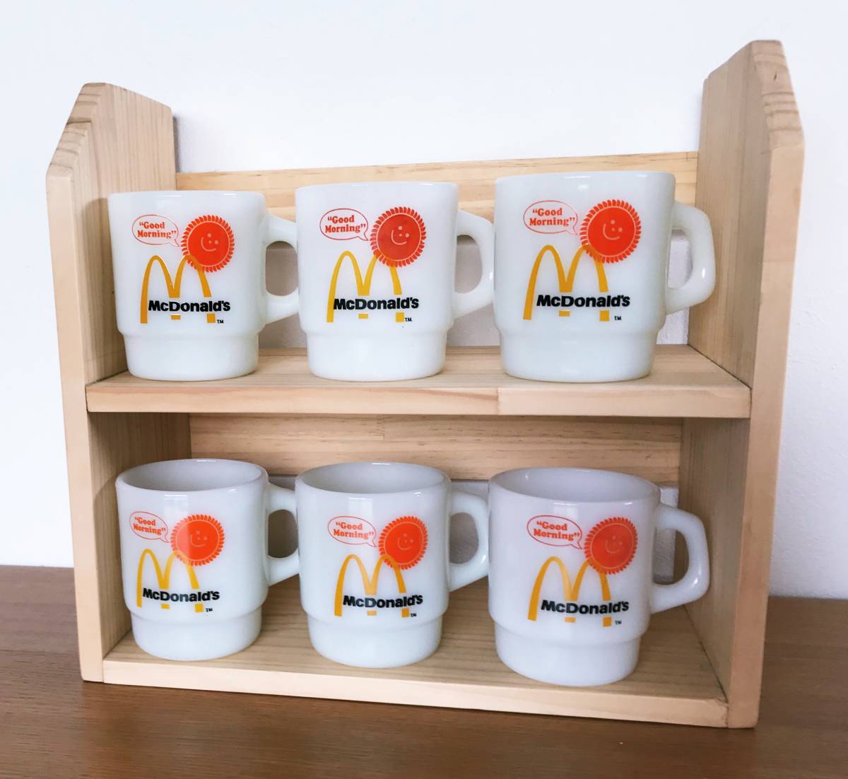 処分価格】6個セット 美品 ファイヤーキング マクドナルド グッド