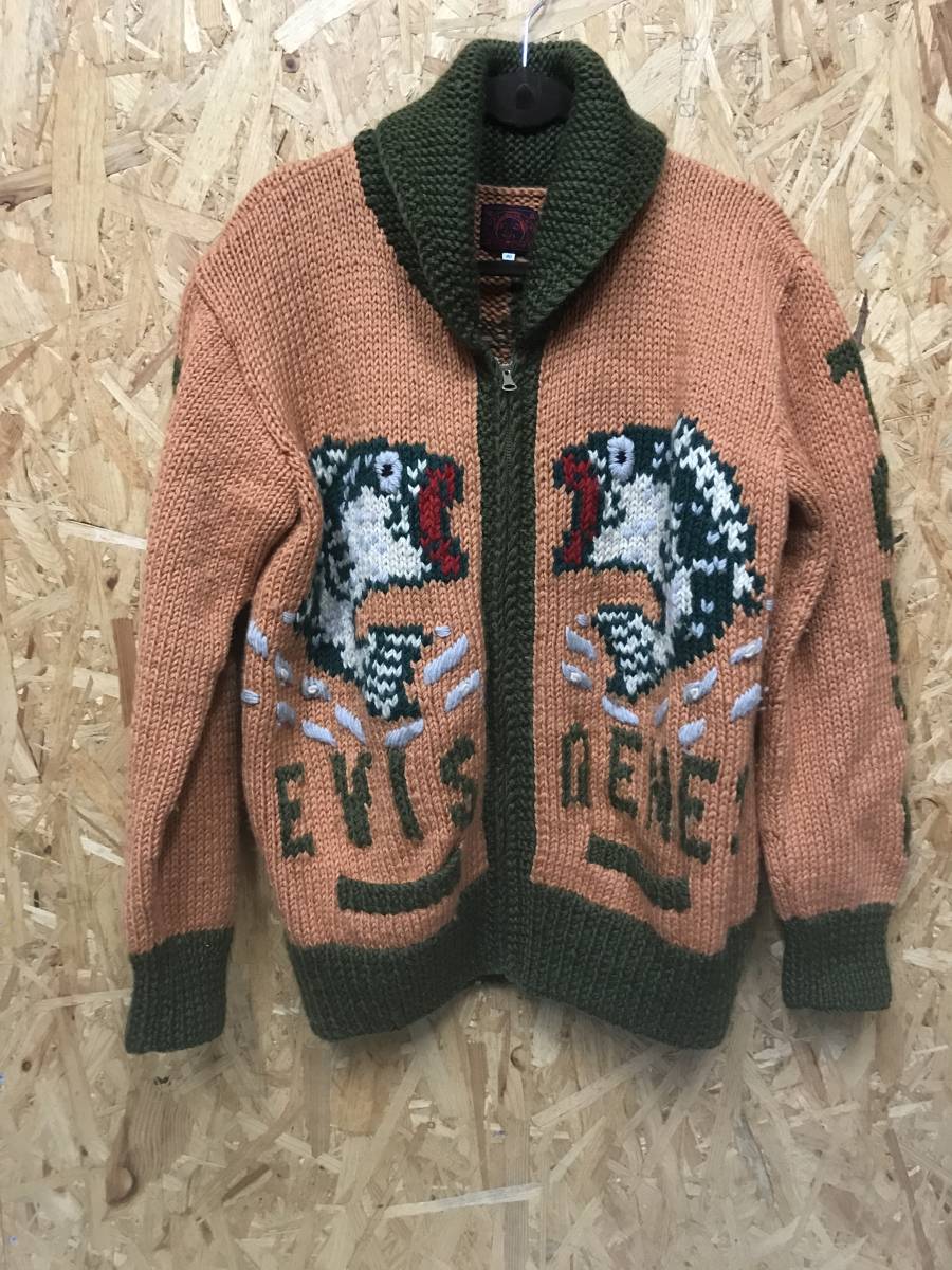 ヤフオク! - EVISU エヴィス カウチン セーター バスカウチン e...