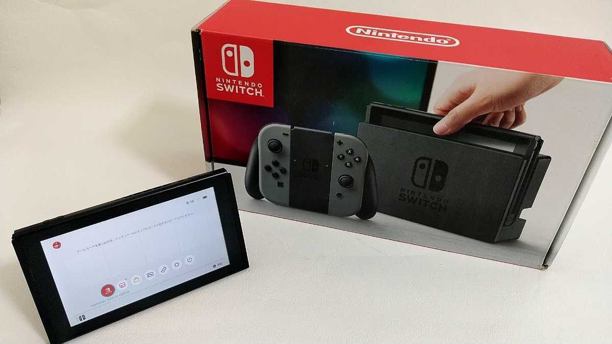 春夏新作モデル Nintendo Switch ニンテンドースイッチ 2017年製 旧型