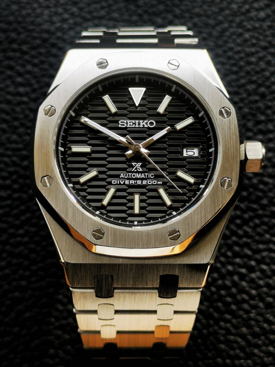 Yahoo!オークション - 1円〜 SEIKO MOD ロイヤルオーク タイプ セイコ...