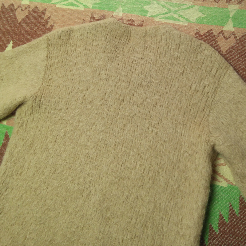 モヘア 65％ 【McGREGOR Powder Snow】 60s V-Neck Mohair Sweater / 60年代 マクレガー ニット セーター M グランジ ビンテージ 50s70s_画像8