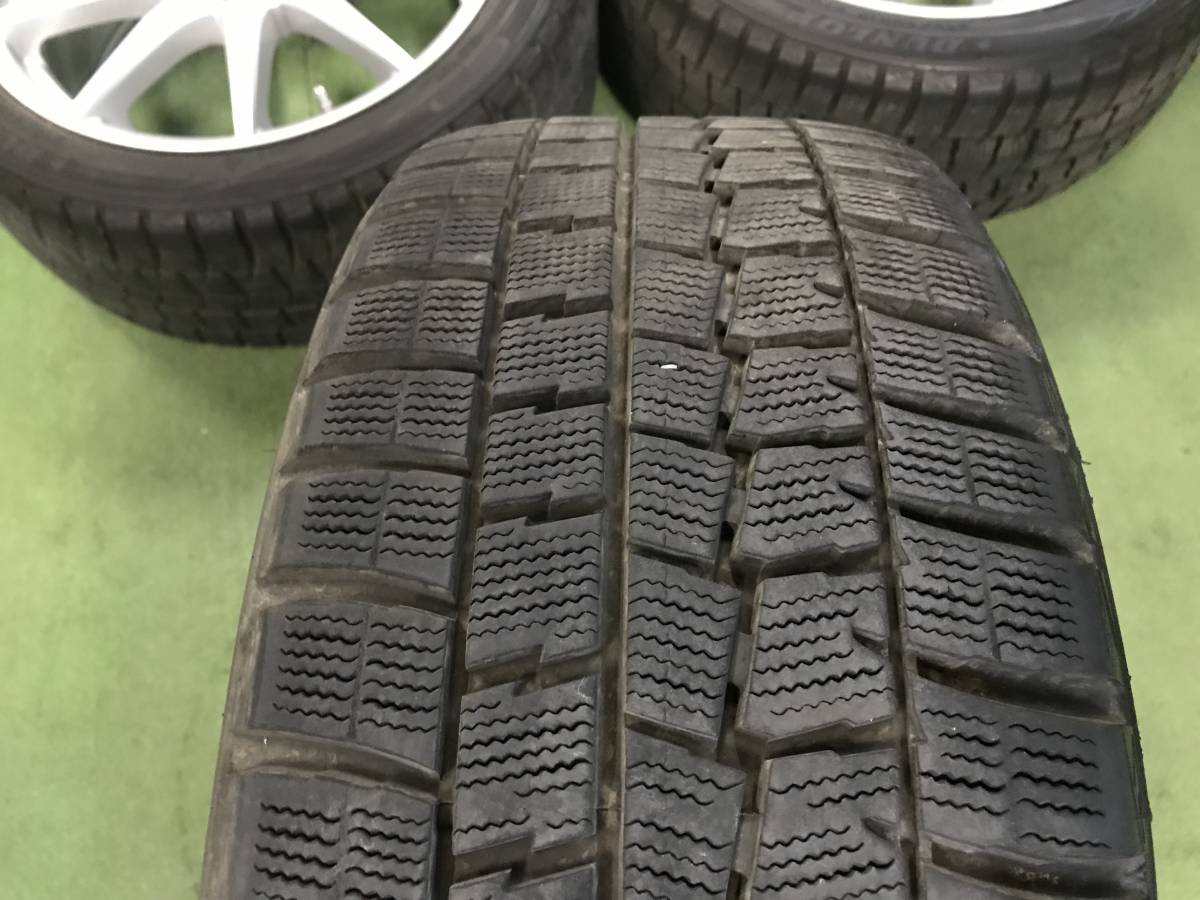 送料無料 スタッドレスセット ビアッソ ダンロップ ウィンターマックス01 245/40R18 2015年製造 アウディー A4 A5 S4 アウディー専用_画像8