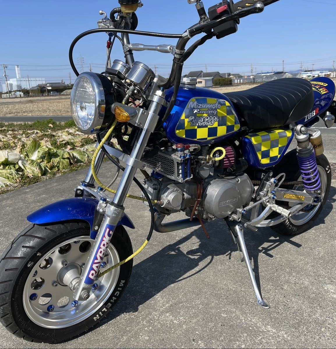 即出荷】 ミニモト 4段オイルクーラー新品未使用 モンキー・ダックス