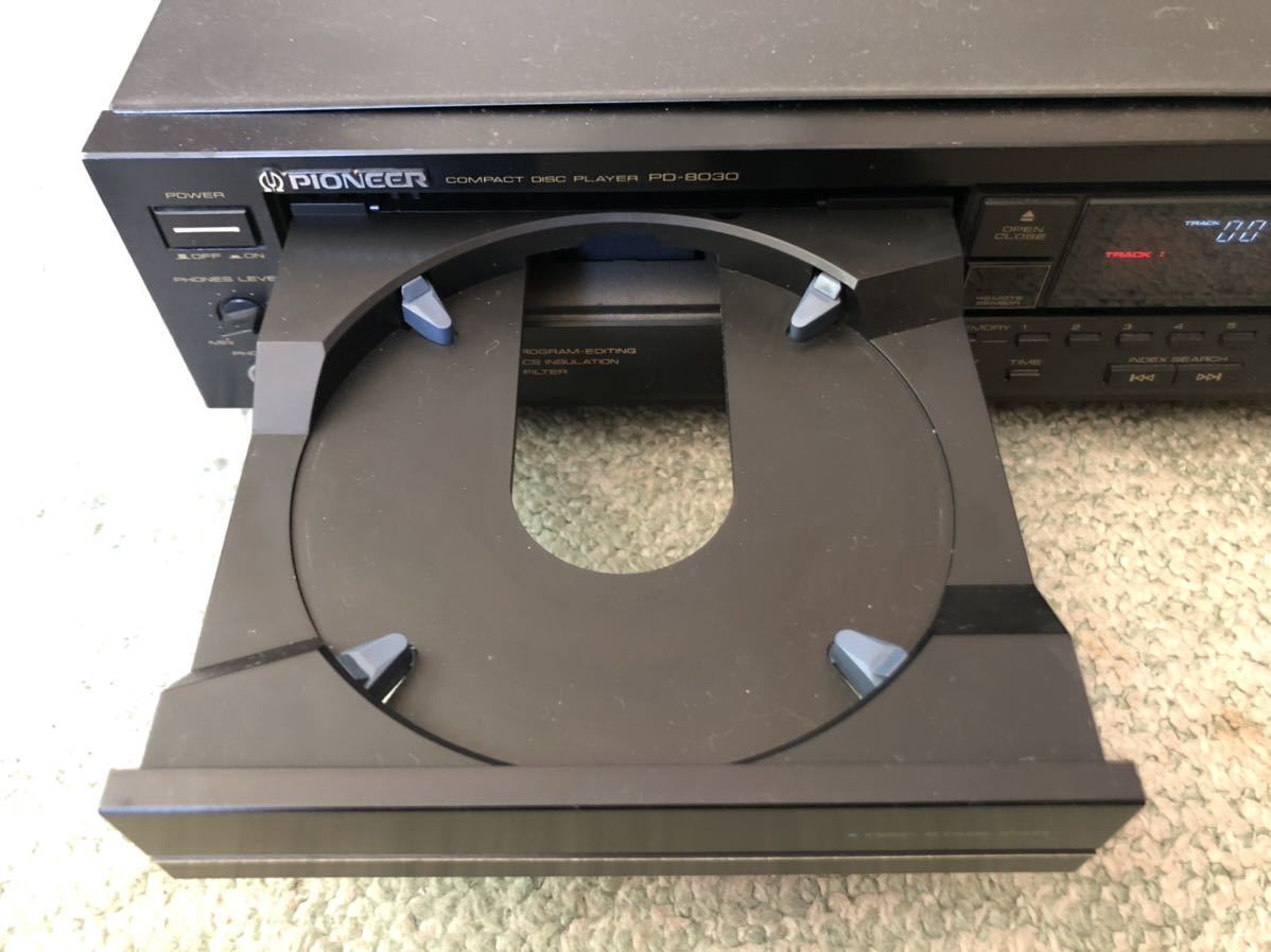 Pioneer CDデッキ PD-8030 リモコン付き　ジャンク_画像3