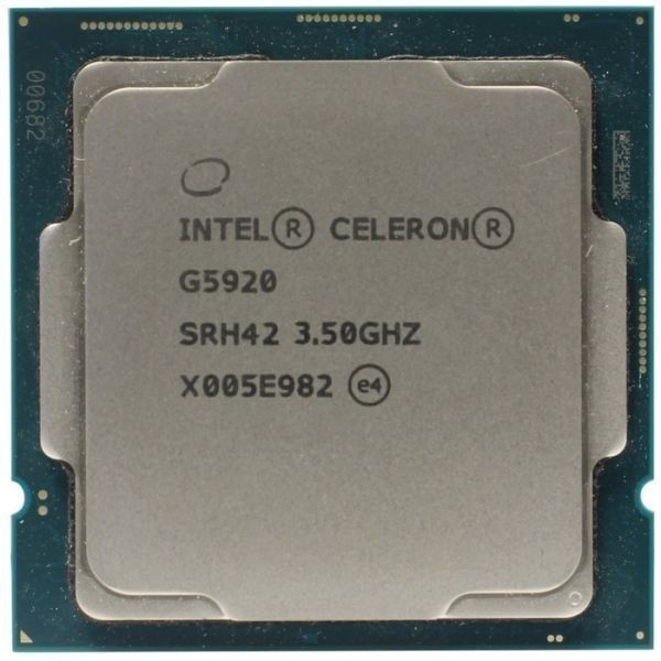 ファッションなデザイン 3.5GHz 2C SRH42 G5920 Celeron Intel 2MB