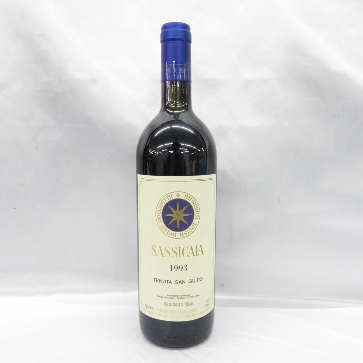 未開栓】SASSICAIA サッシカイア 1993 赤 ワイン 750ml 12% 10932486