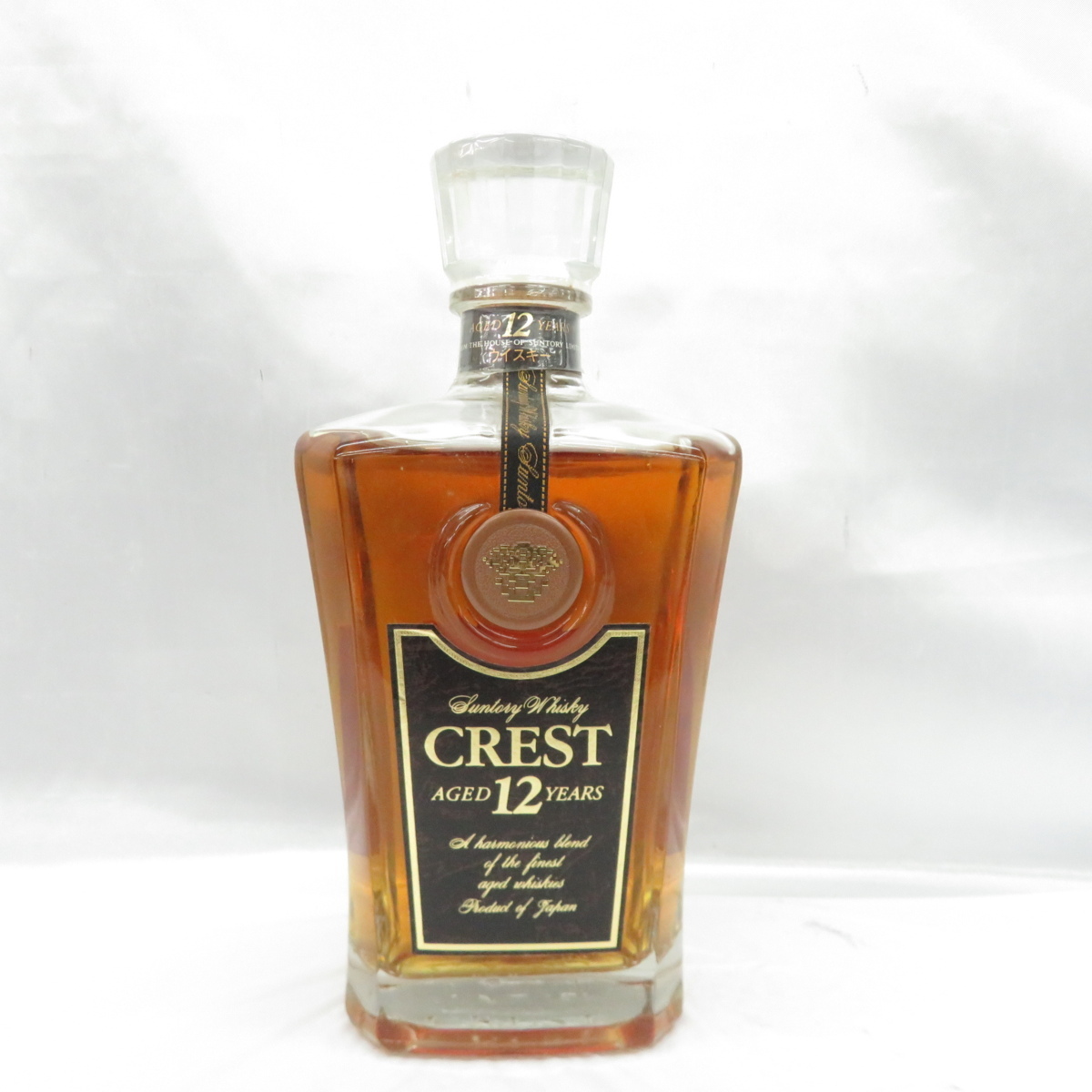 1円~ 【未開栓】SUNTORY サントリー CREST クレスト 12年 ウイスキー