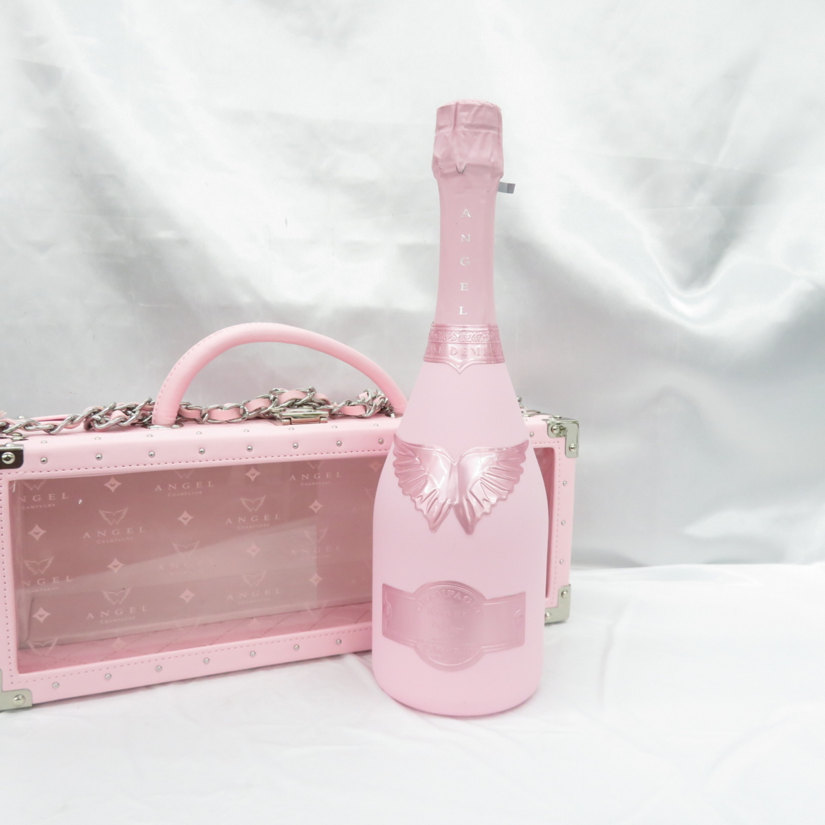未開栓】ANGEL エンジェル ドゥミセック ロゼ ピンク シャンパン 750ml