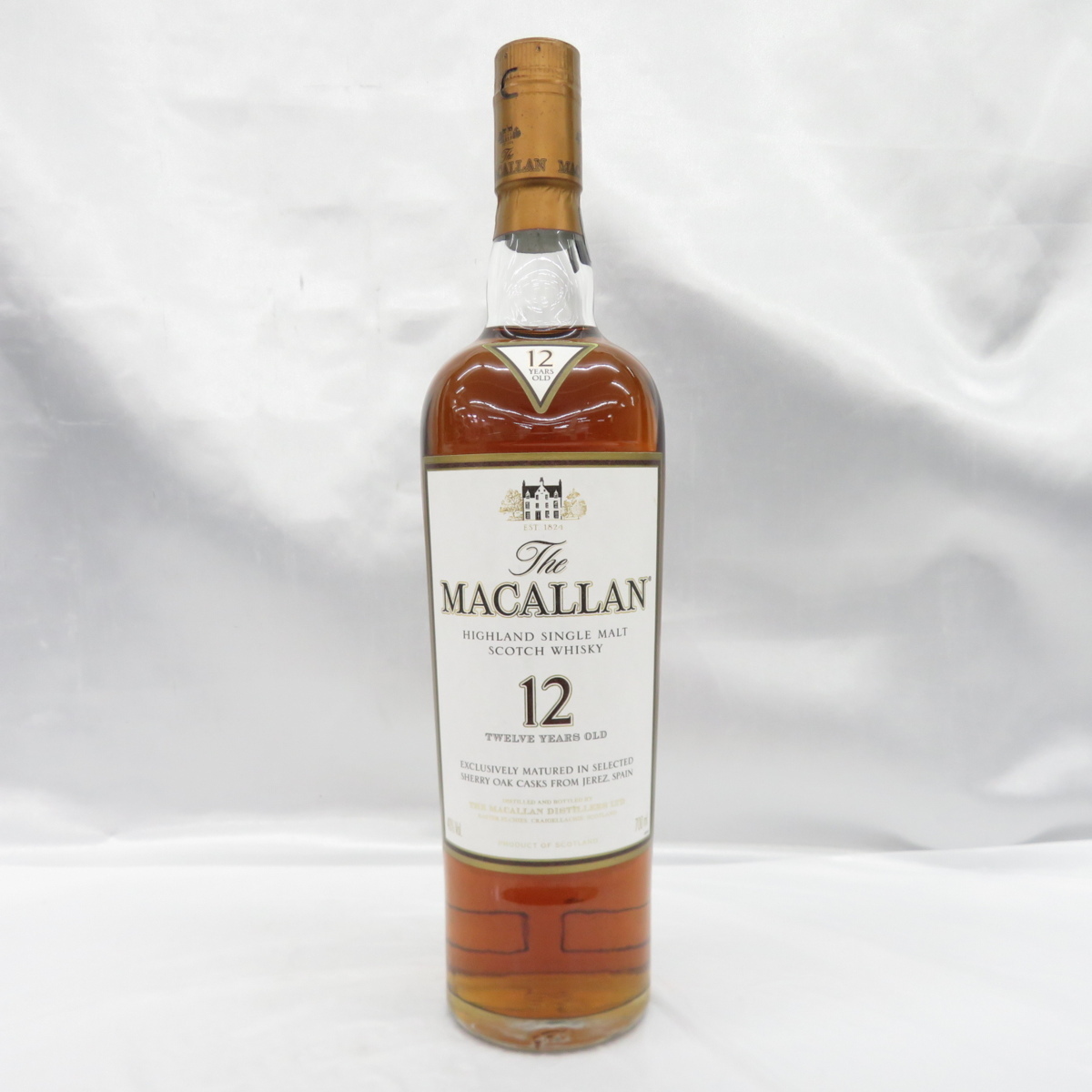 未開栓】The MACALLAN ザ・マッカラン 12年 シェリーオーク 旧ボトル