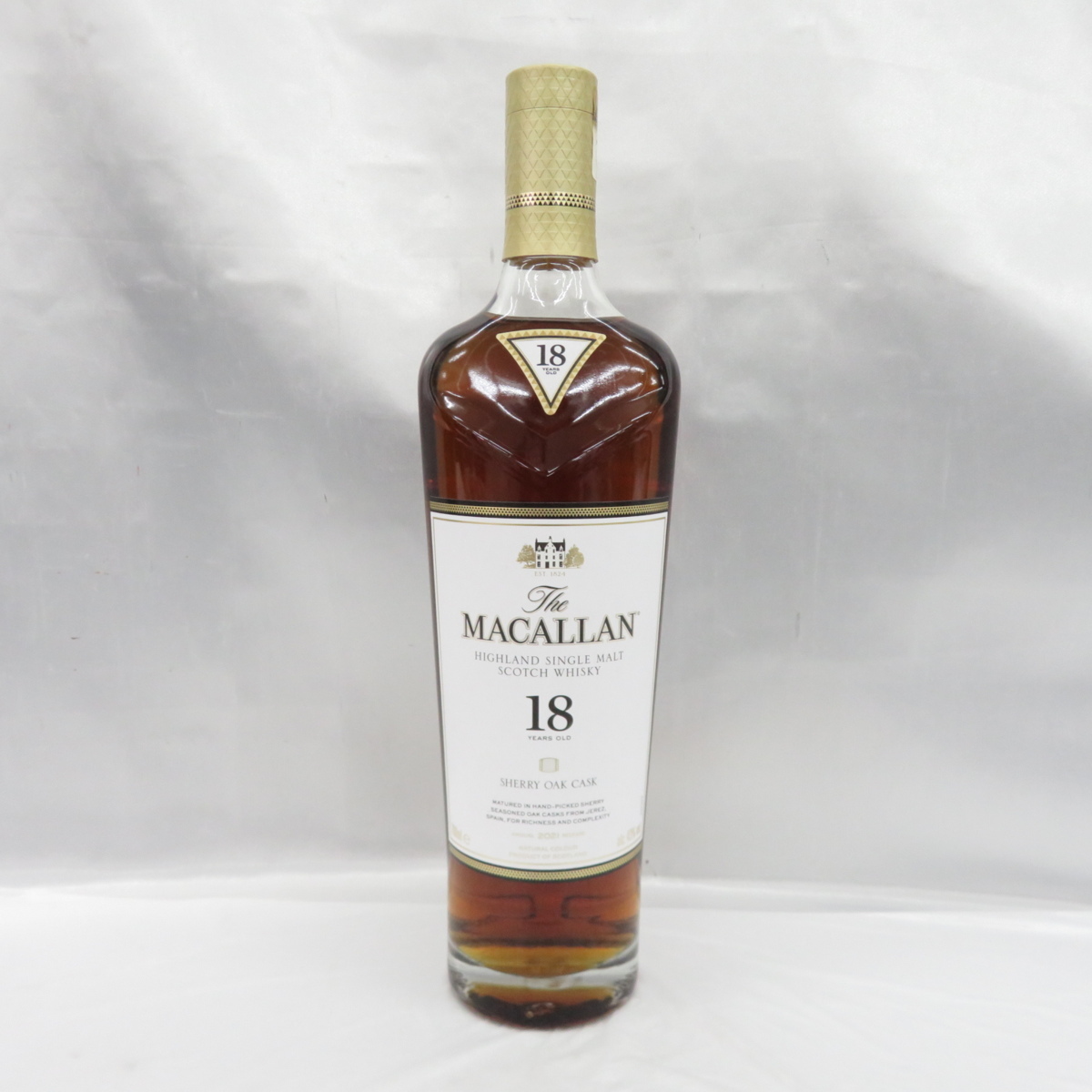 未開栓】The MACALLAN ザ・マッカラン 18年 2021 シェリーオーク