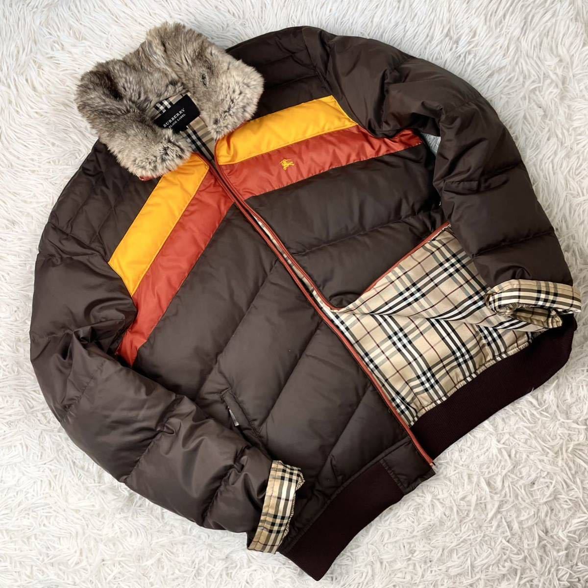 バーバリーブラックレーベル BURBERRYBLACKLABEL ダウンジャケット L ...