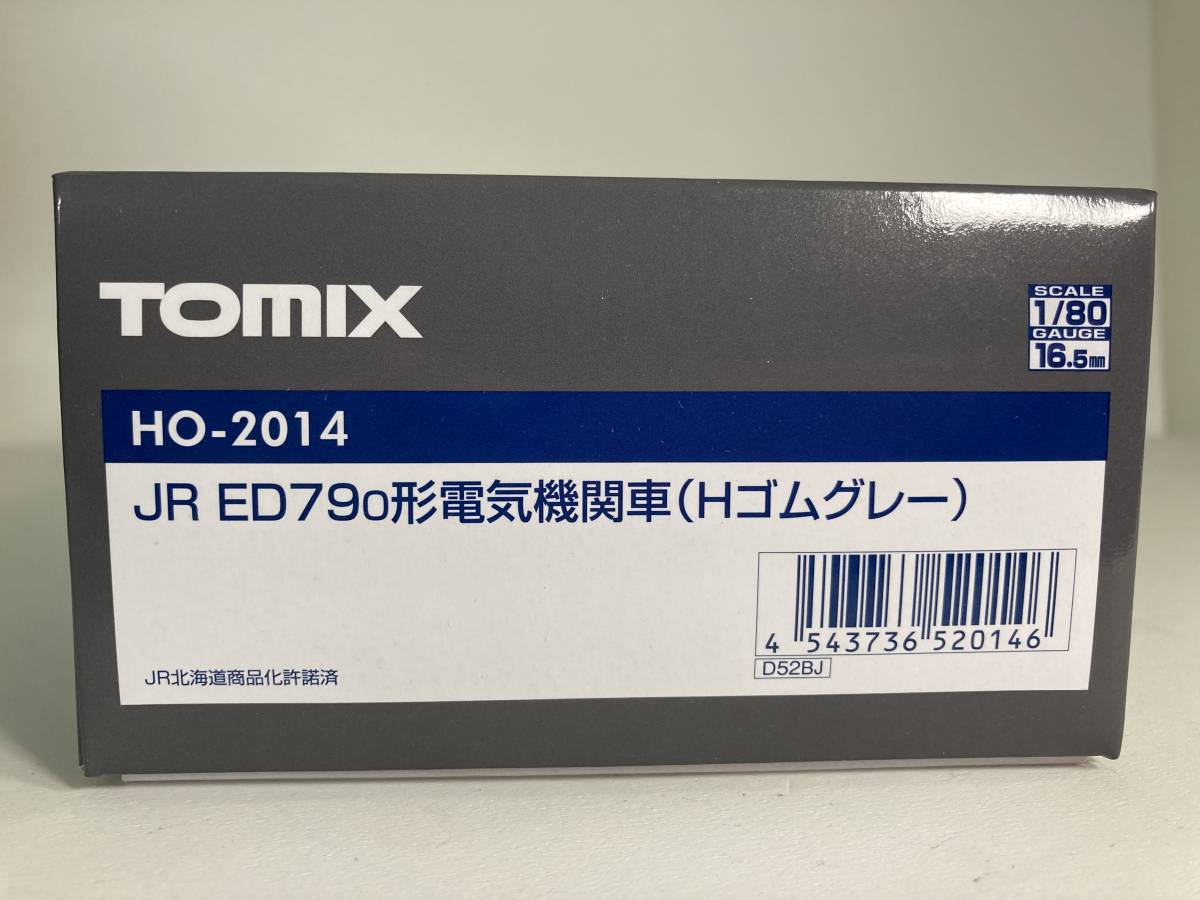 TOMIX HOゲージ HO-2014 JR ED79 0形電気機関車(Hゴムグレー TOMIX HOゲージ HO-2014 JR ED79 0形電気機関車(Hゴムグレー
