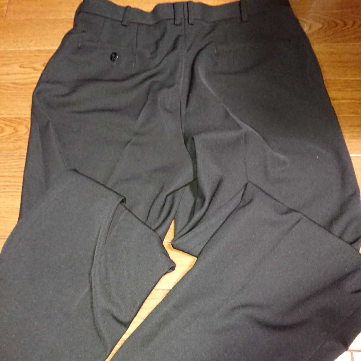 春先取りの 未使用 W82 学生服 学ラン 冬ズボン 黒 スラックス w82