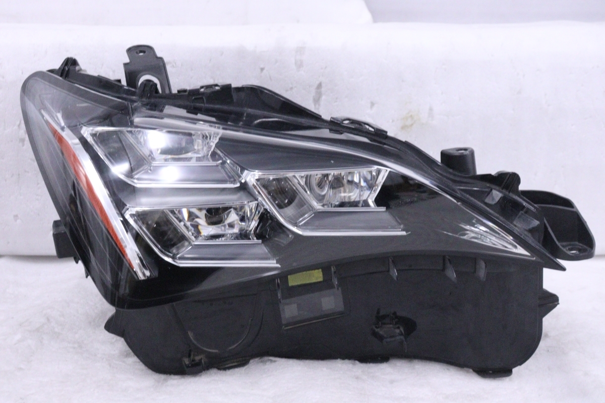 22-1250☆3眼 ASC10 レクサスRC HV☆右ヘッドライト フロントターン