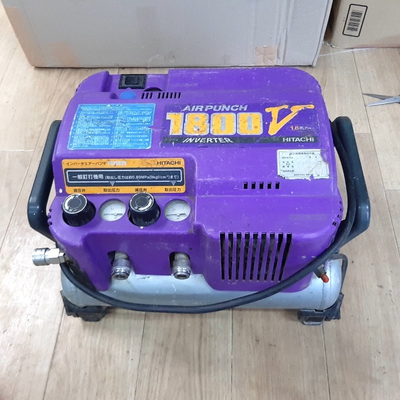 日立 インバーター エアーパンチ PA1800V ジャンク扱い 送料3割負担 hitachi コンプレッサー