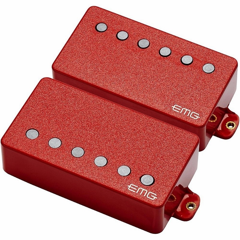 並行輸入品] 新品 即納 EMG 57 66 set RED ギター用ピックアップ fassy.org