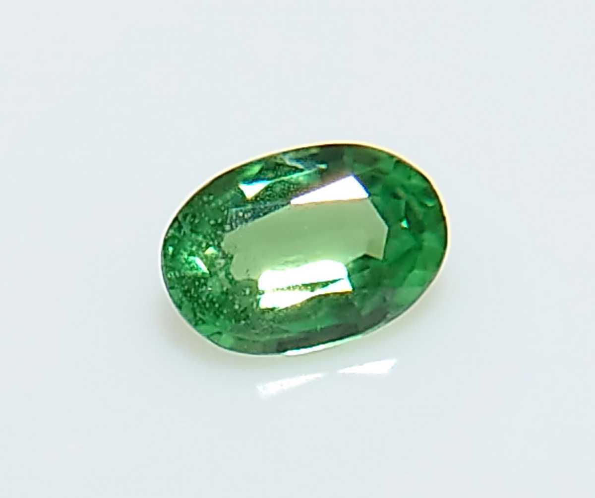 美品！　ツァボライト　0.26ct オーバル　ルース（LA-5111）_画像1