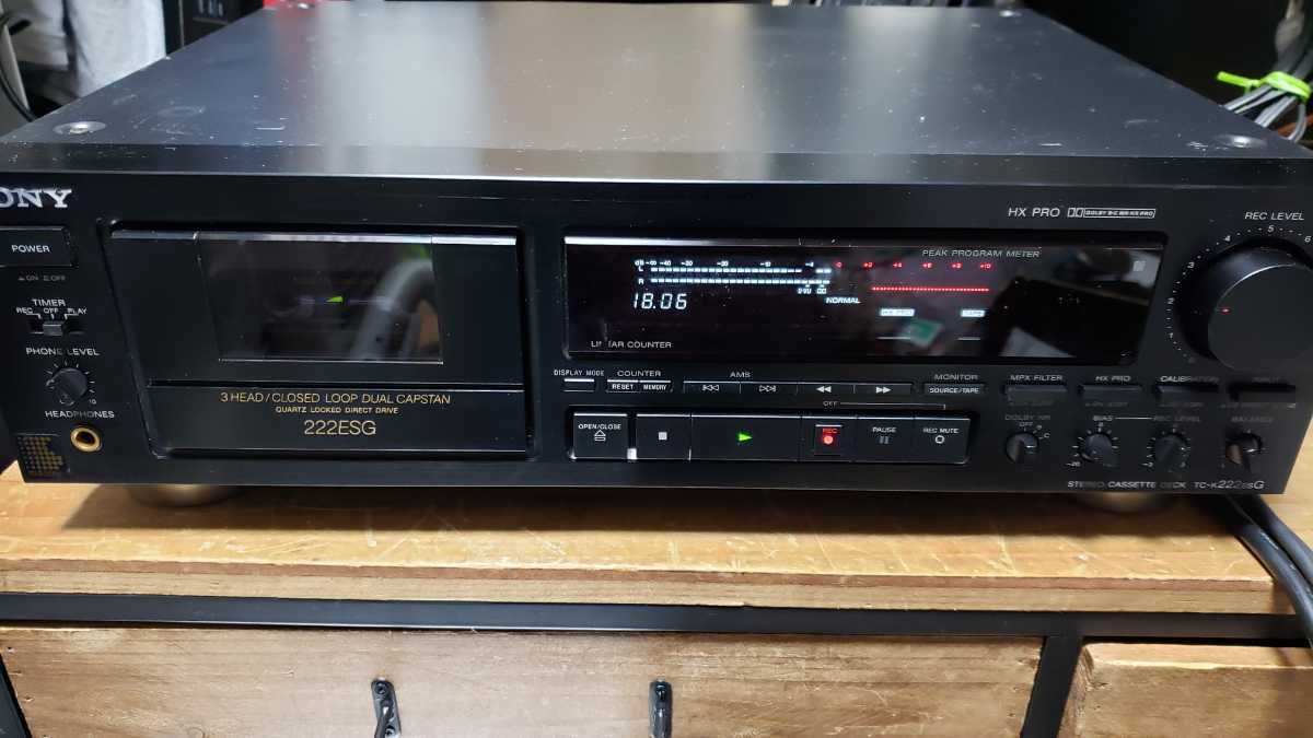 Yahoo!オークション - SONY カセットデッキ TC-K222ESG ジャンク Yahoo!オークション - SONY カセットデッキ TC-K222ESG ジャンク