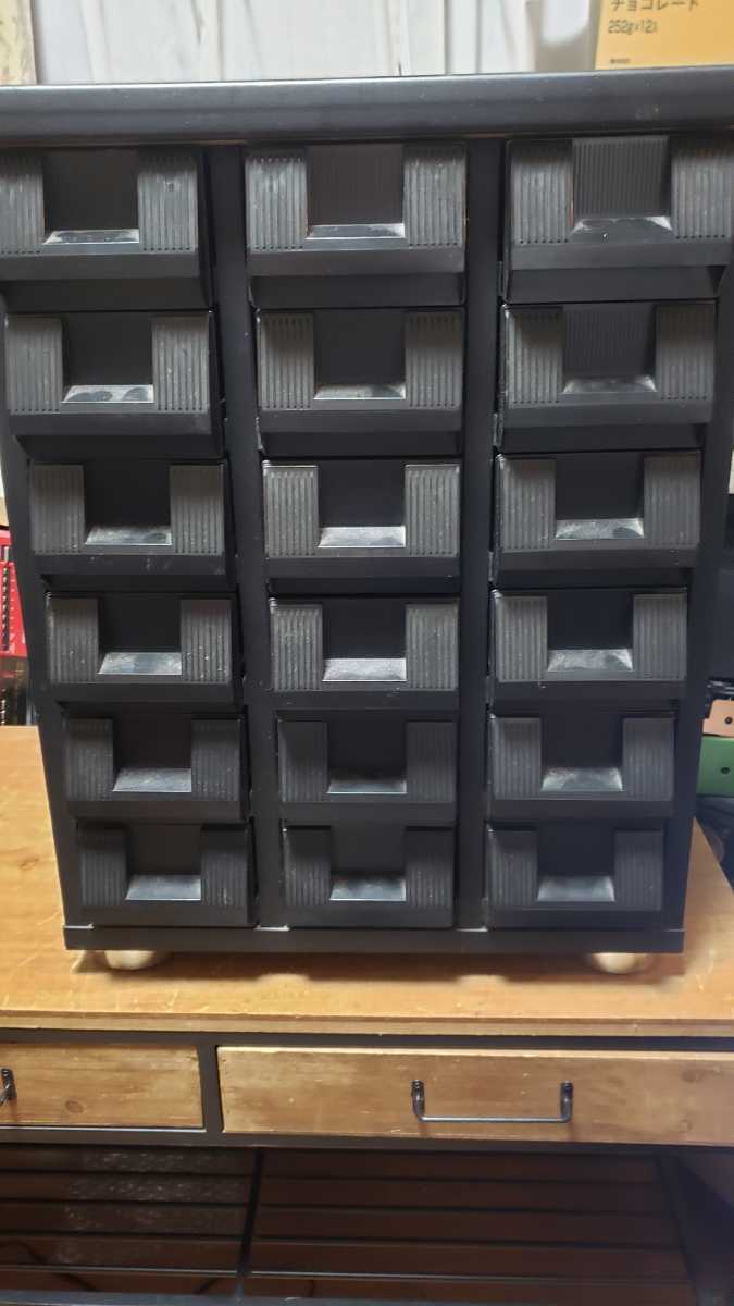  cassette tape storage case storage shelves 270ps.@ used junk 